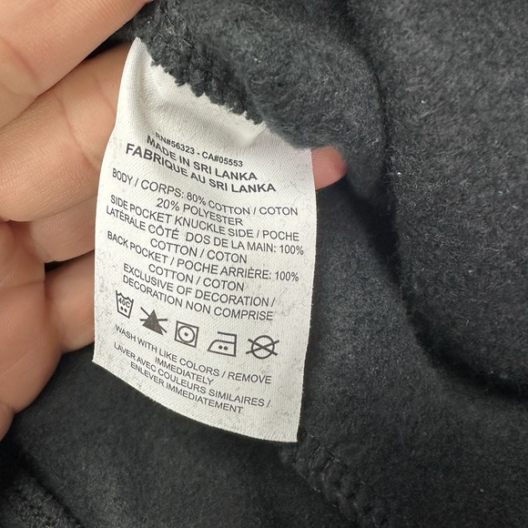 Nike Jogger Sweatpants Mens 2XL Black Fleece Drawstring Pockets Essentials - Picture 4 of 10